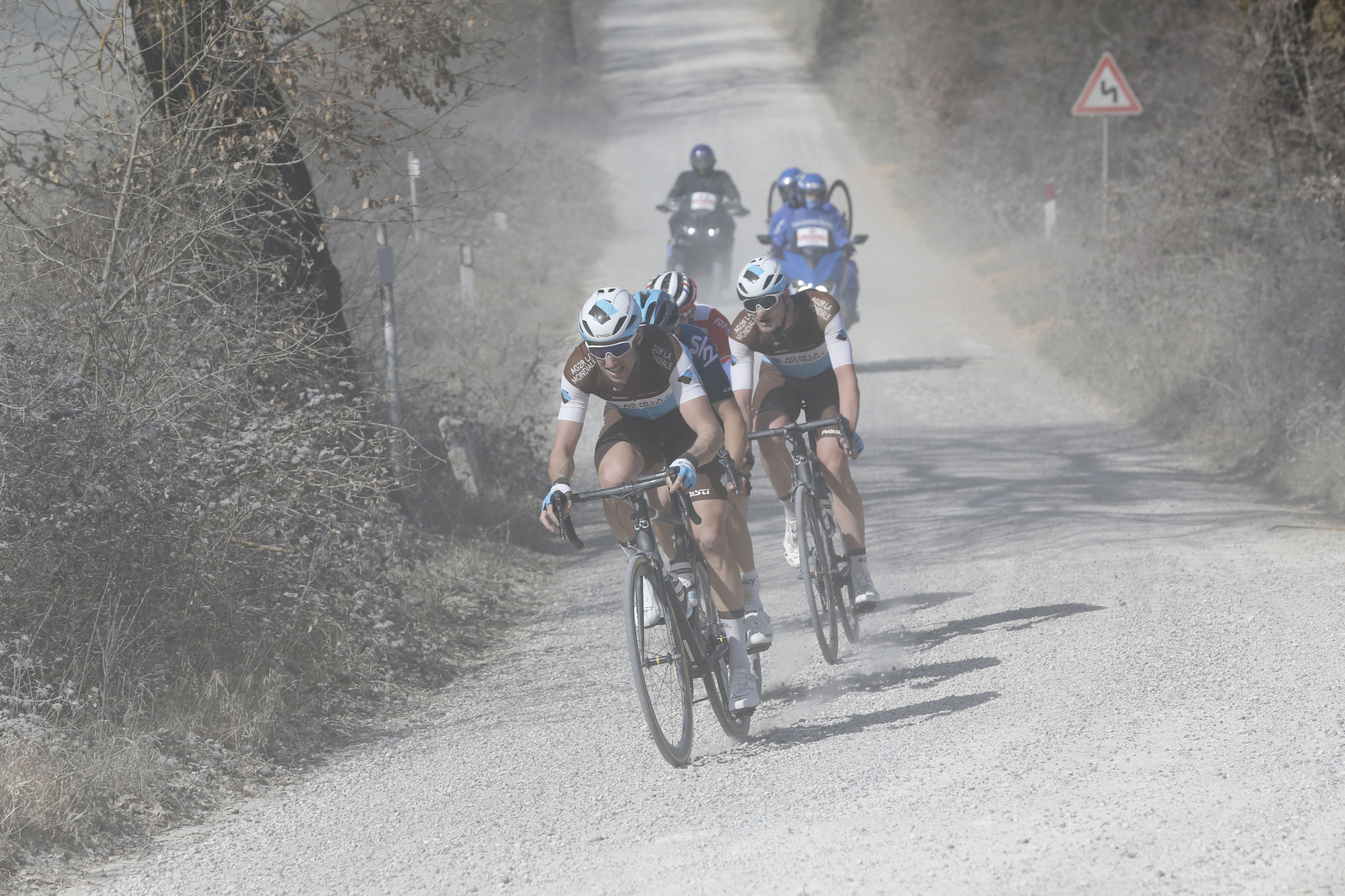 Tomorrow's Strade Bianche is one of three major cycling events to be postponed ©Getty Images