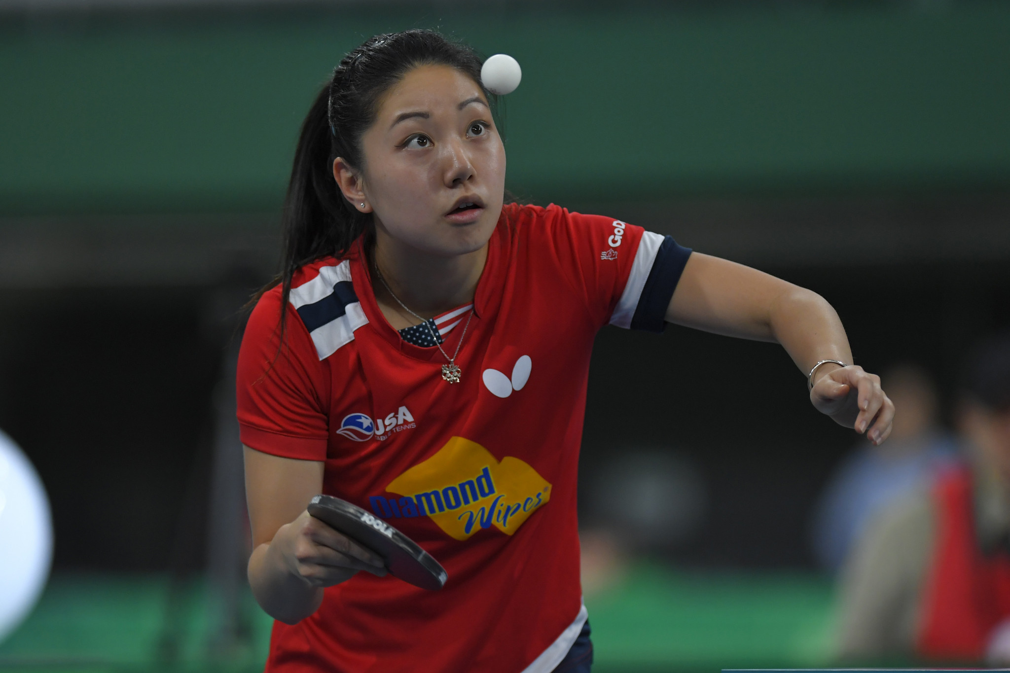 Six-time American champion Lily Zhang is playing in the ITTF North American Singles and Mixed Doubles Olympic Qualification Tournament ©Getty Images 