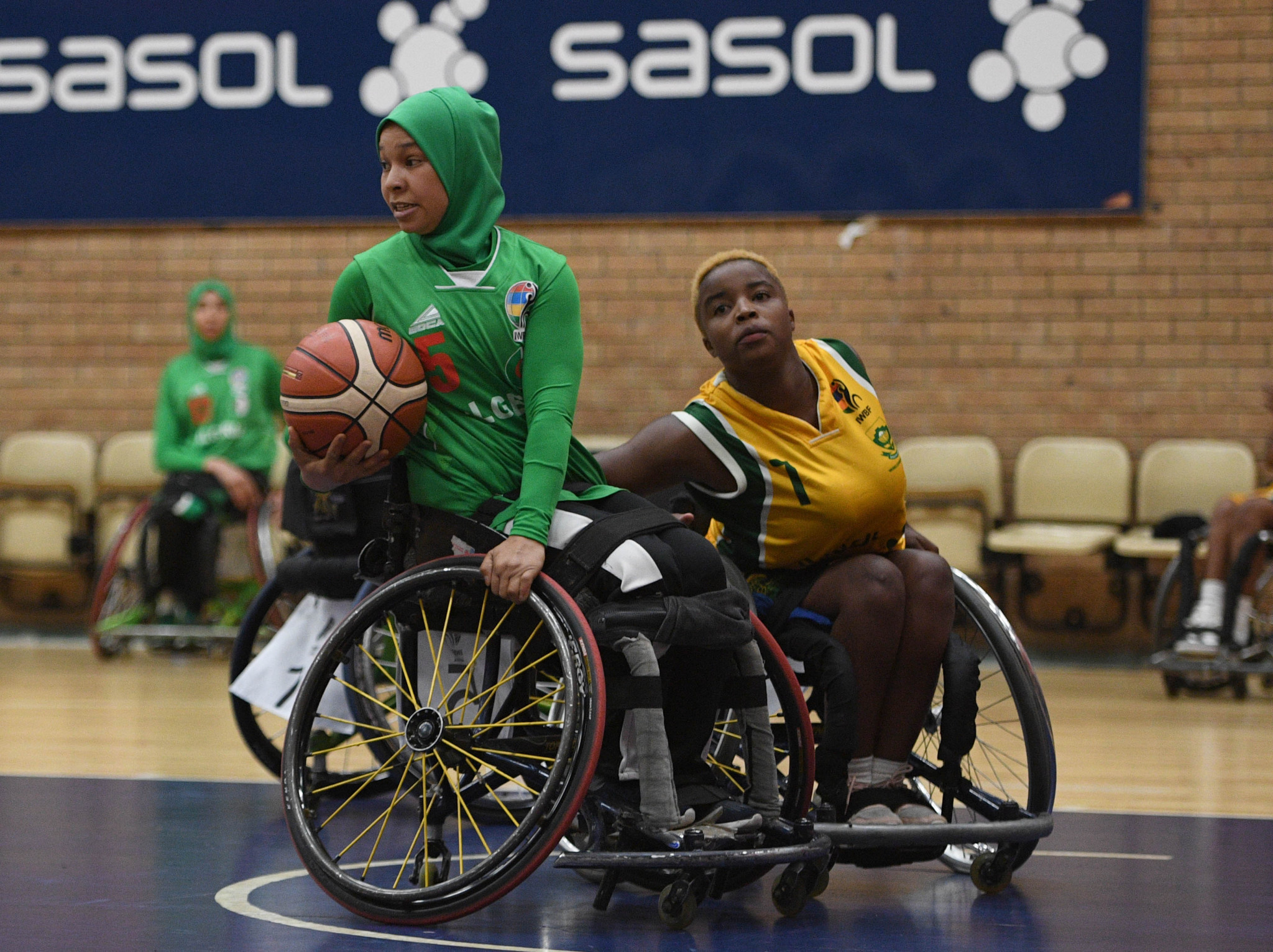 Algeria recorded their fourth win against South Africa at the IWBF Afro Paralympic Qualifiers ©Wheelchair Basketball South Africa