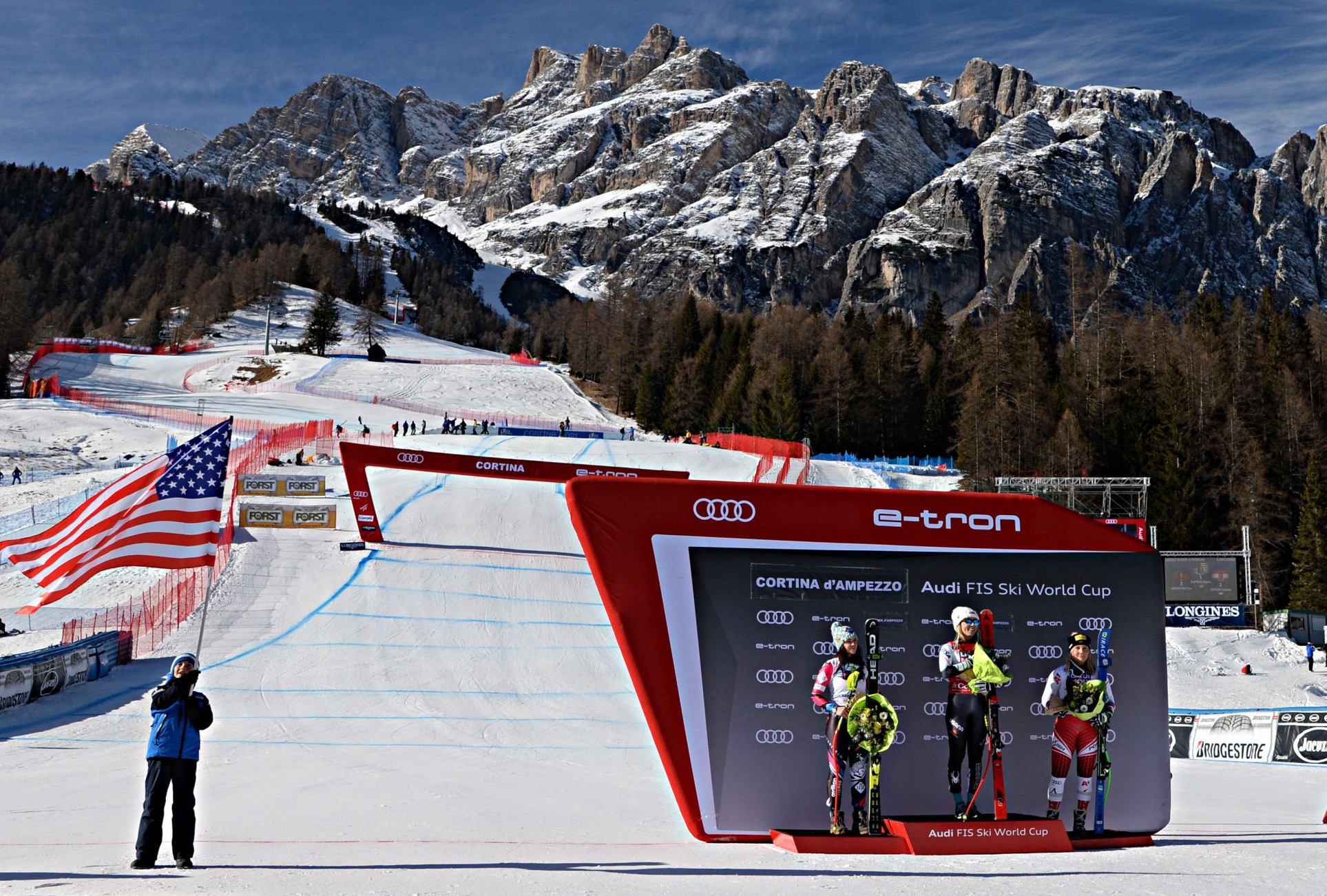 Cortina d'Ampezzo was scheduled to host the FIS Alpine Ski World Cup finals, which have now been cancelled because of the coronavirus outbreak ©Getty Images