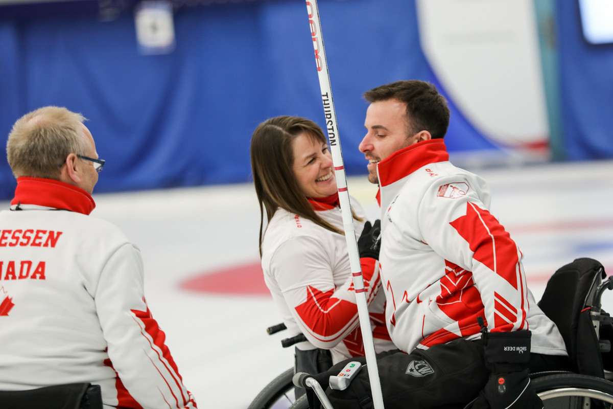 Canada reached the final of the World Wheelchair Curling Championship after one point wins in the qualification round and semi-final ©World Curling