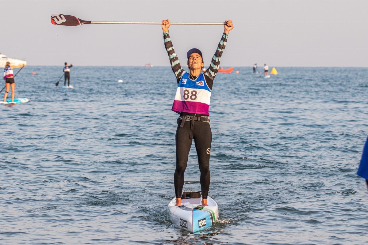 Qingdao hosted the 2019 SUP World Championships ©ICF