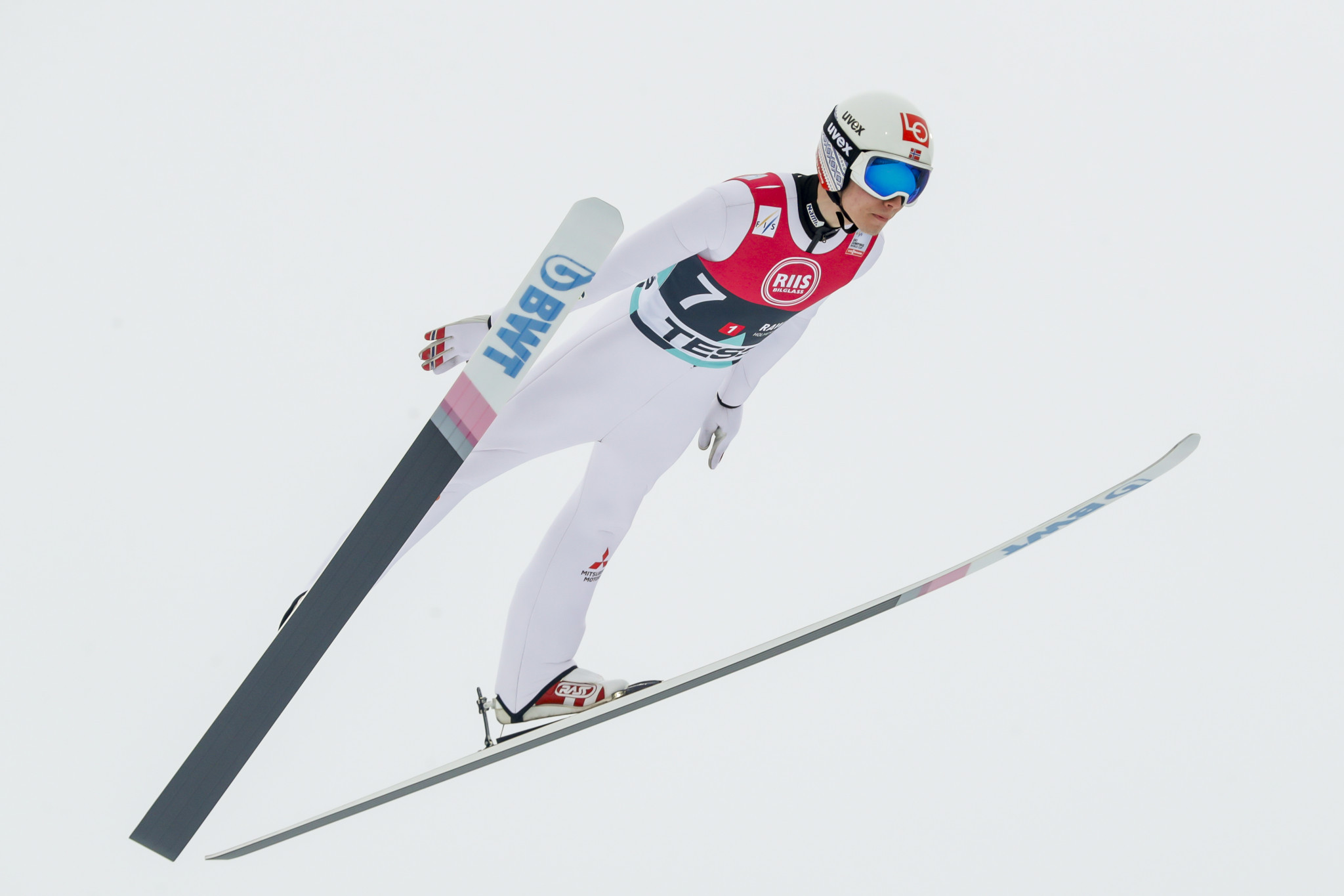 Johann Andre Forfang contributed to Norway's team gold at the FIS Ski Jumping World Cup in Oslo ©Getty Images