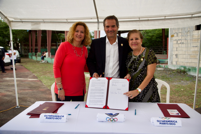 The Puerto Rico Olympic Committee has signed an agreement with Panam Sports' Olympamérica Program ©COPUR