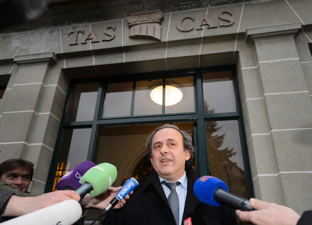 FIFA Presidental hopeful Platini fails to get suspension lifted at Court of Arbitration for Sport