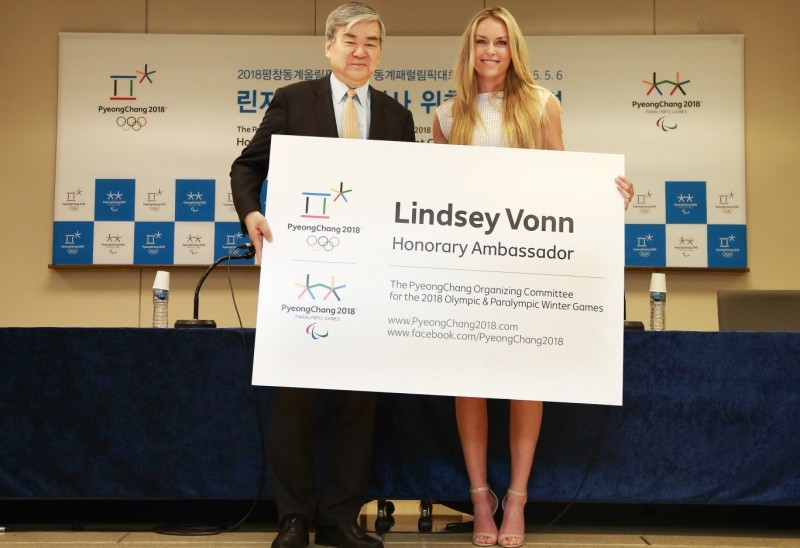 The 1000-days-to-go events will be another way to raise the profile of the Games following the appointment of skiing superstar Lindsey Vonn as a bid ambassador, it is hoped ©Pyeongchang 2018 