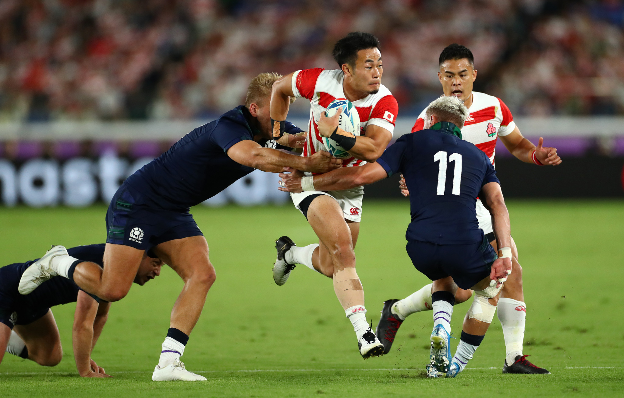 There was big growth in host nation Japan after their superb run to the quarter-finals ©Getty Images