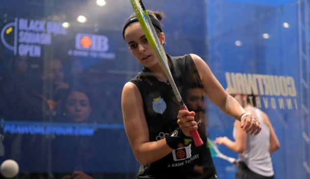 Nour El Tayeb was among the Egyptians to reach the last eight ©PSA