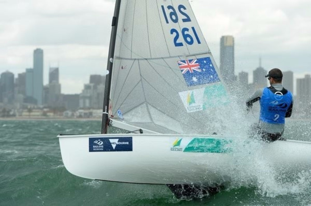 High winds forced the cancellation of several races at the Sailing World Cup ©World Sailing