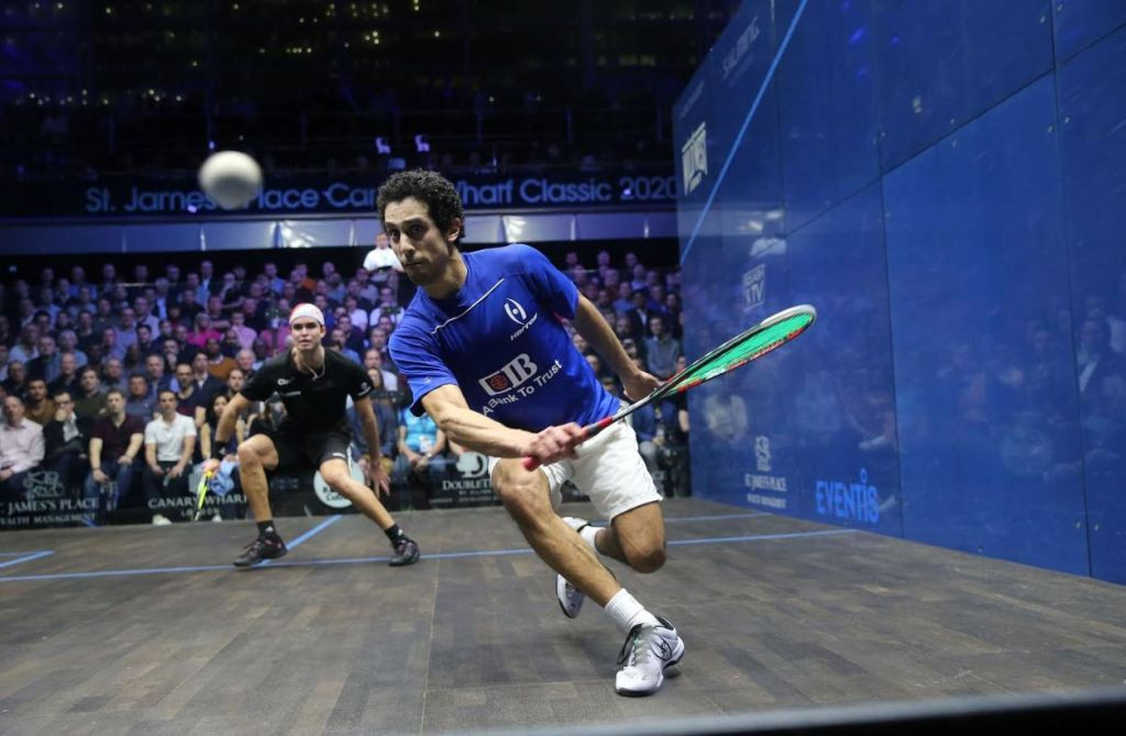 All-Egyptian semi-finals at St James' Place Canary Wharf Squash Classic