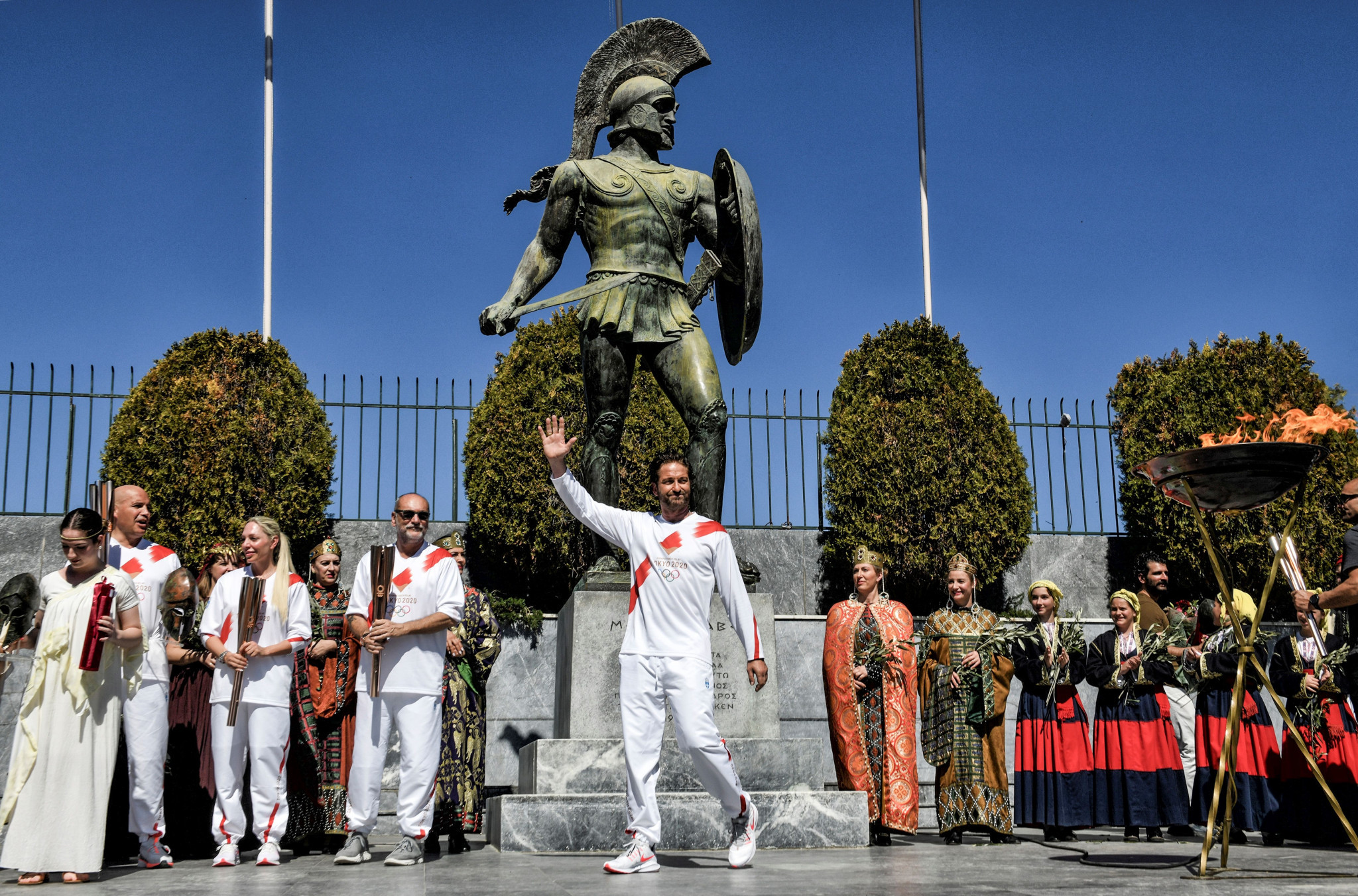 Greek leg of Olympic Torch Relay cancelled over "unexpectedly large crowds"