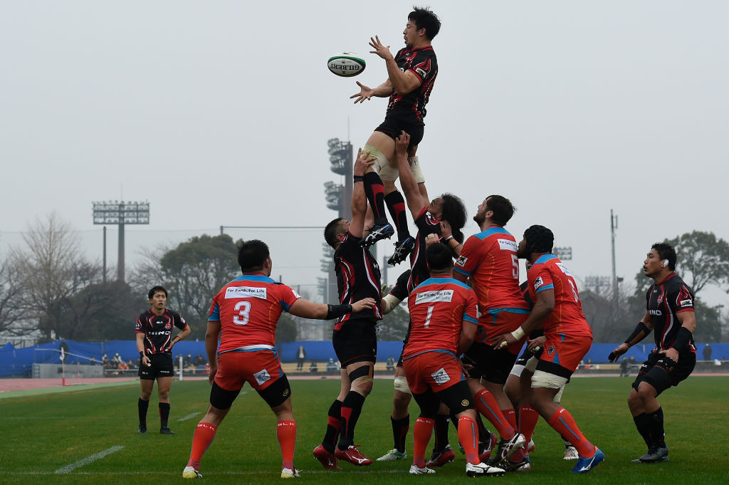 Japan's top-tier rugby union has been suspended for three weeks ©Getty Images