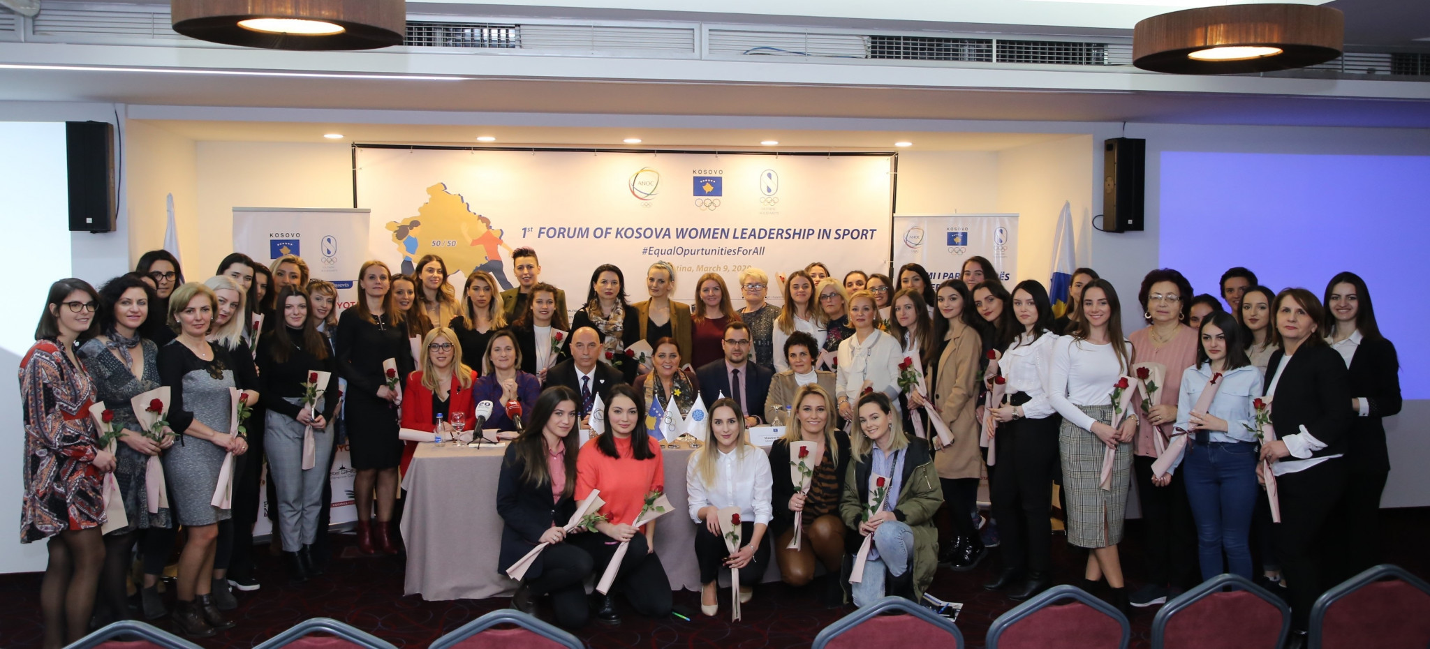 Olympic Committee of Kosovo hosts first Leading Sports Women Forum