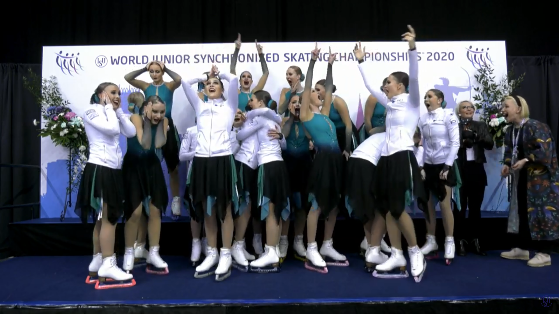 Fantastic Team Fintastic win at ISU World Junior Synchronized Skating Championships