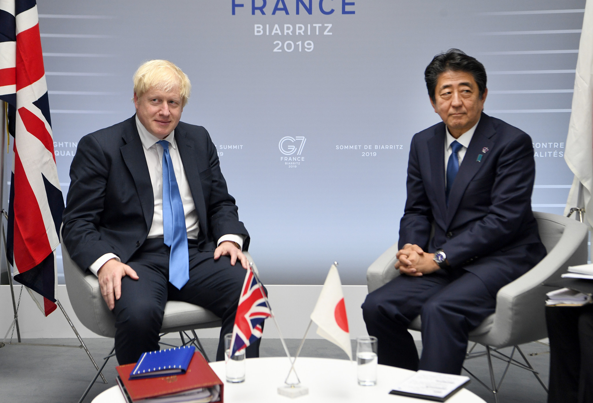 Japanese and British Prime Ministers agree to cooperation over coronavirus