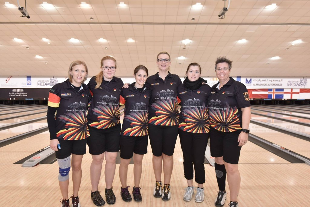 Germany lead after the opening three games of the team competition ©Facebook/World Bowling