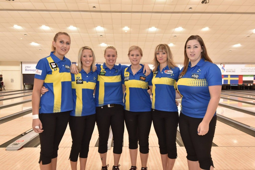 Sweden are currently second in the standings