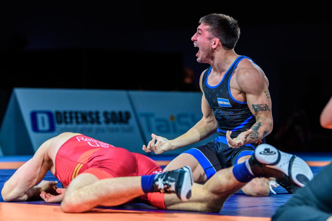 Argentina will send a male wrestler to the Olympic Games for the first time since Atlanta 1996 after Agustin Destribats earned a Tokyo 2020 place ©UWW