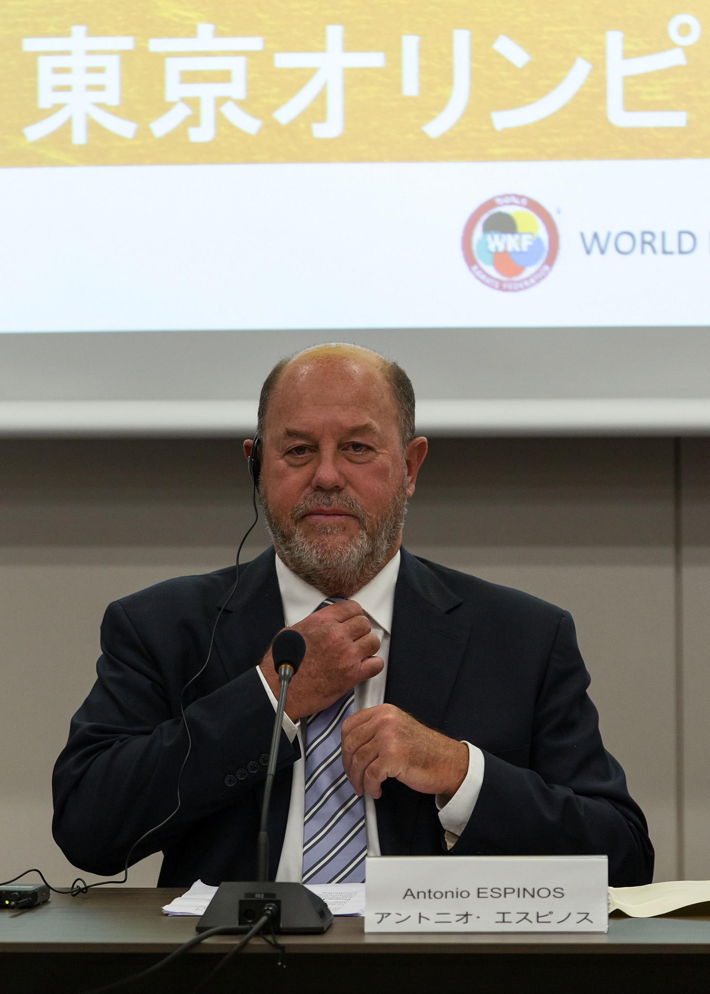 Antonio Espinós is claiming that the WKF Strategic Plan will help the World Championships grow "in terms of competitive edge and spectacularity" ©Getty Images