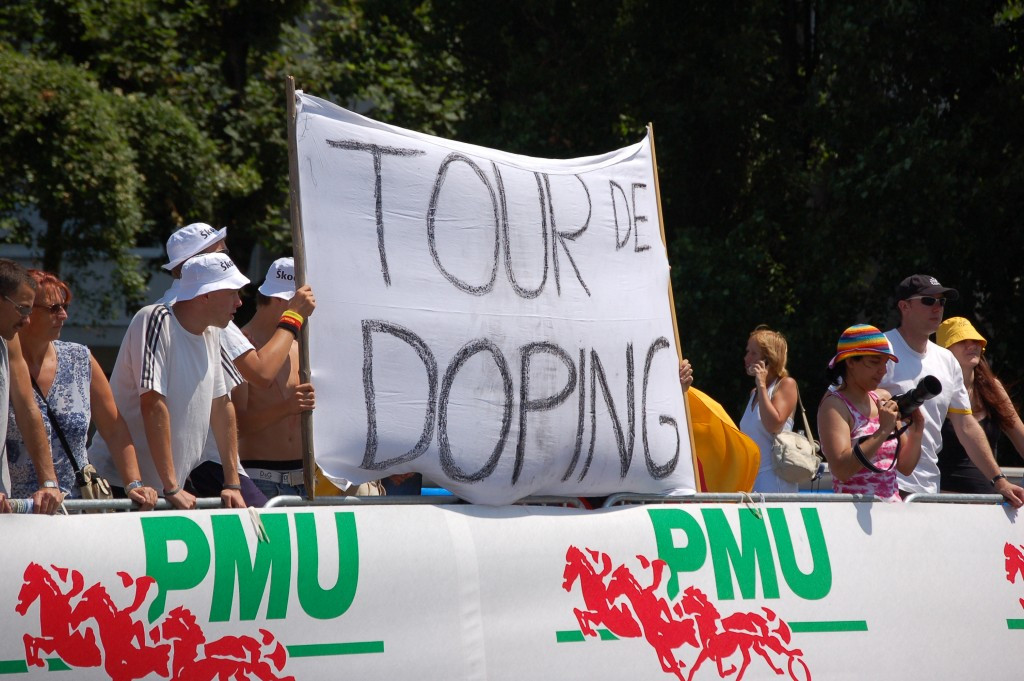 The Festina scandal at the 1998 Tour de France was one of the main catalysts for the setting-up of the World Anti-Doping Agency the following year ©Wikipedia