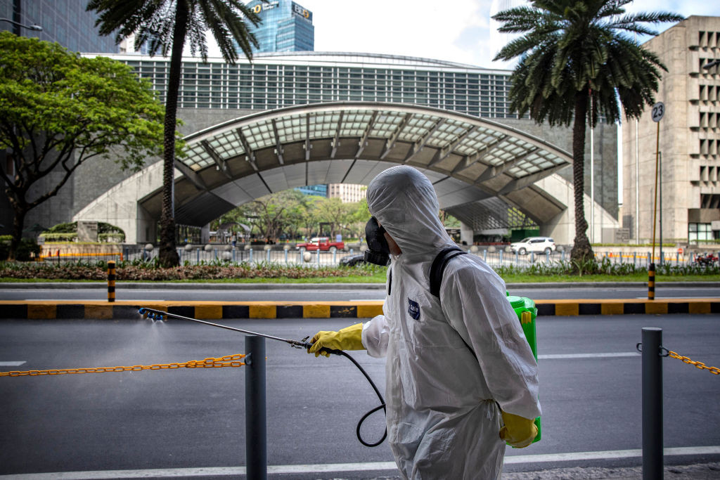Parts of the Philippines remain in lockdown because of the virus ©Getty Images