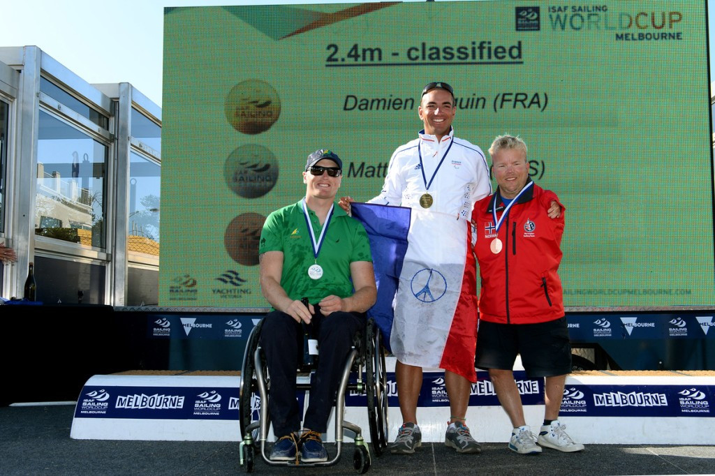 Seguin continues success by sealing Sailing World Cup gold as Paralympic events conclude