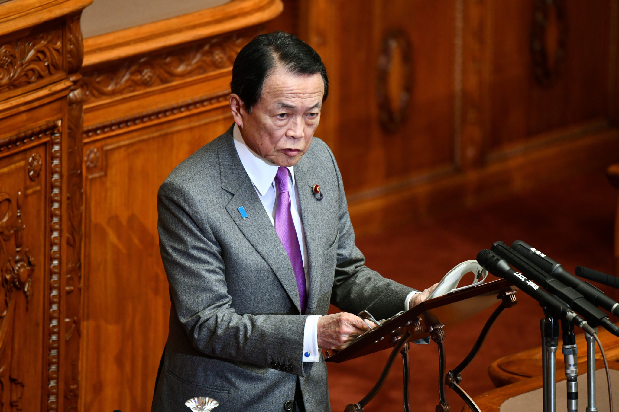 Japan's Deputy Prime Minister claims Olympics are "cursed"