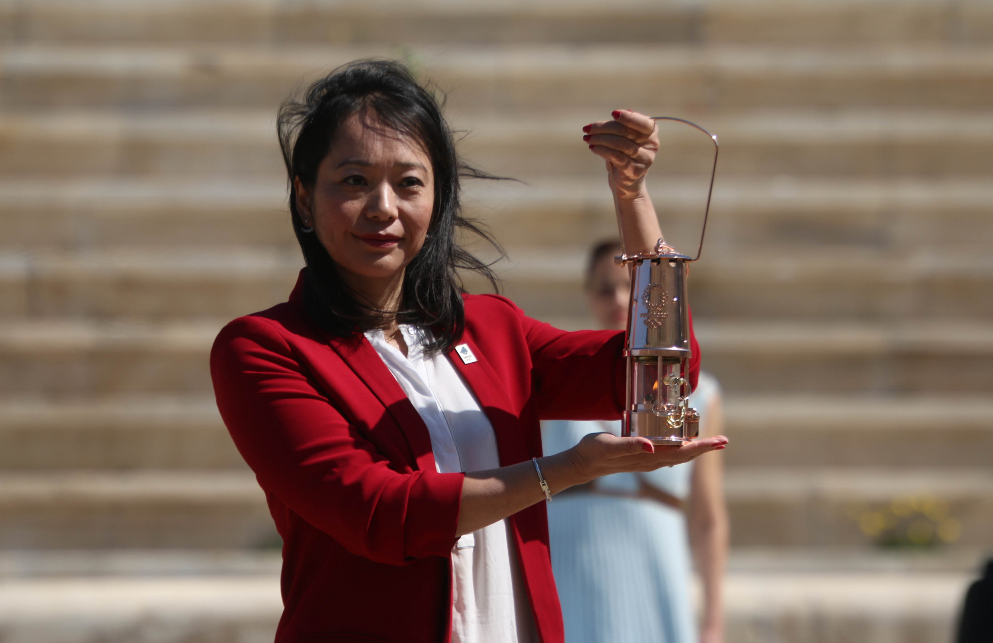 Olympic Flame officially passed to Tokyo 2020 in Athens