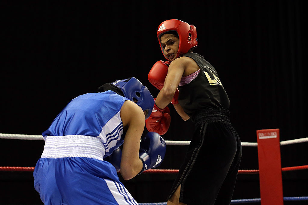 Somalian boxer Ramla Ali, red, said the advice from the IOC had been 