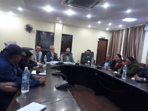 The Nepal Olympic Committee hosted the meeting ©Nepal Olympic Committee