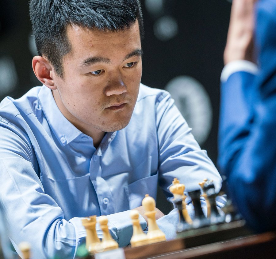 China’s Ding Liren secured his first victory at the event ©FIDE