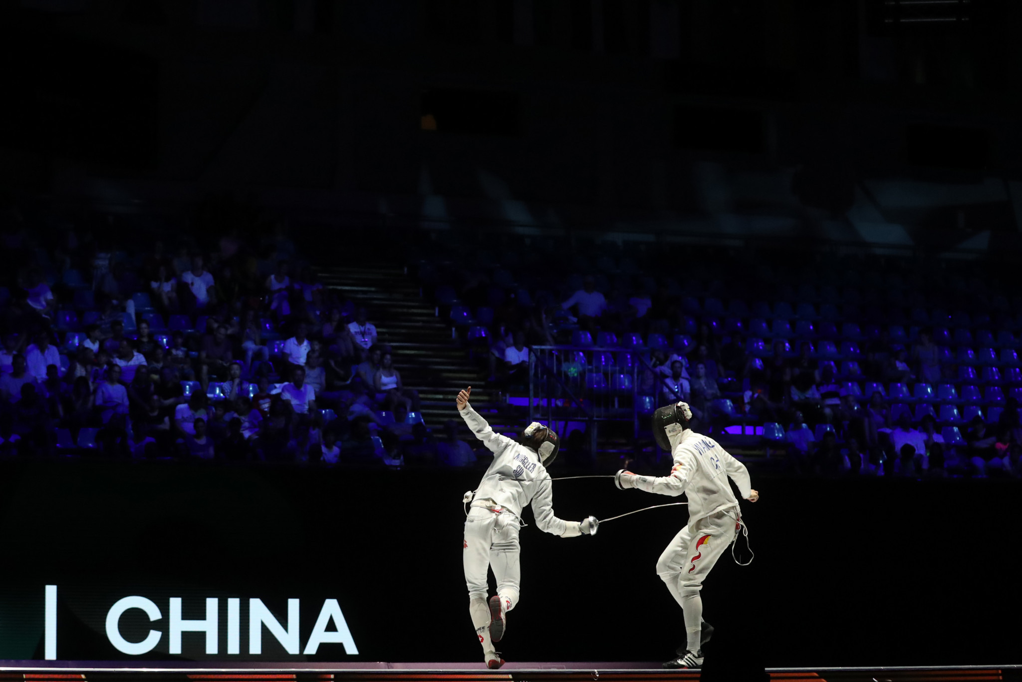 Three Chinese fencers have tested positive for coronavirus ©Getty Images