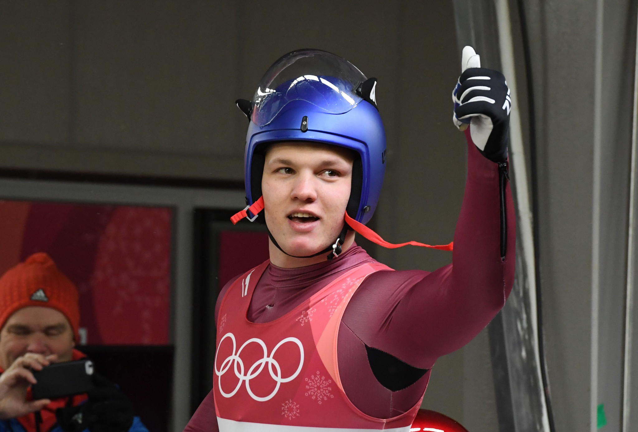 Reigning world champion Roman Repilov earned the men's title at the Russian Luge Championships ©Getty Images