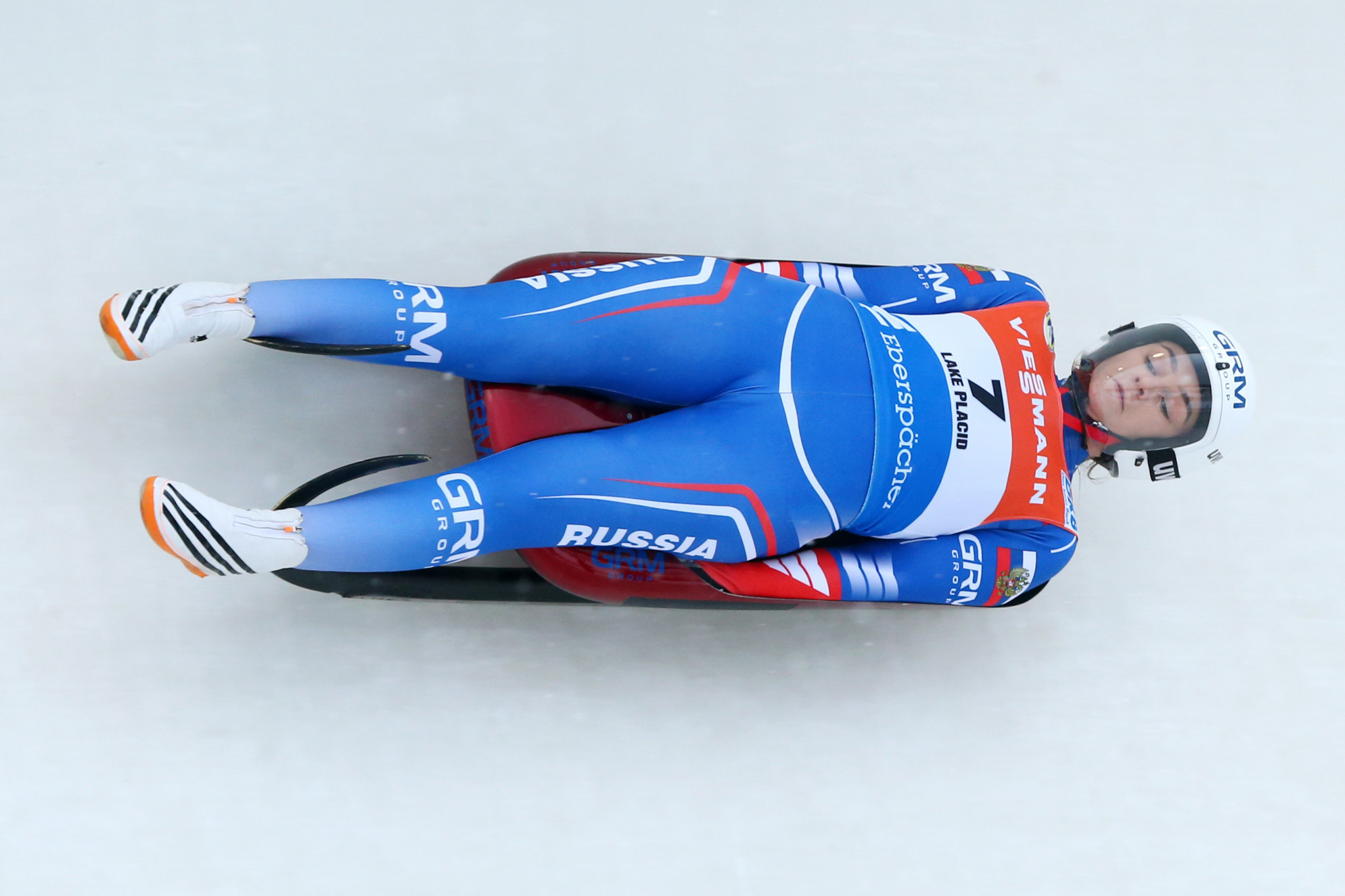 Ekaterina Katnikova earned the women's title at the Russian Luge Championships ©Getty Images