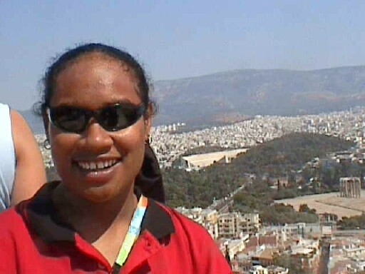 Seeing some of the sights in AThens in 2004 ©Oceania Weightlifting Institute