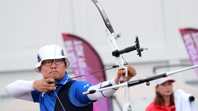 Japan holds penultimate archery Olympic trials amid COVID-19 health crisis