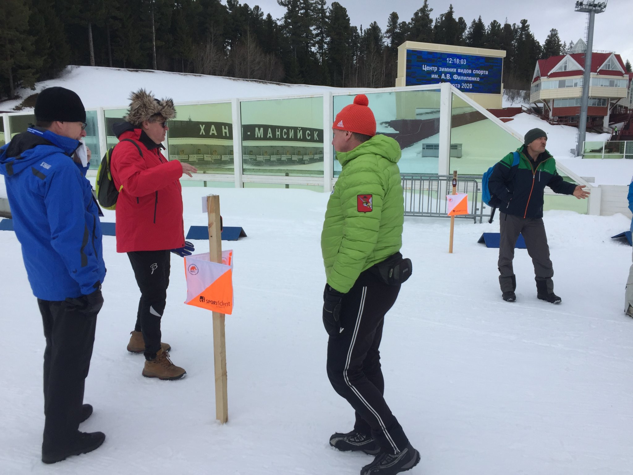 Ski orienteering clinic held in Russia