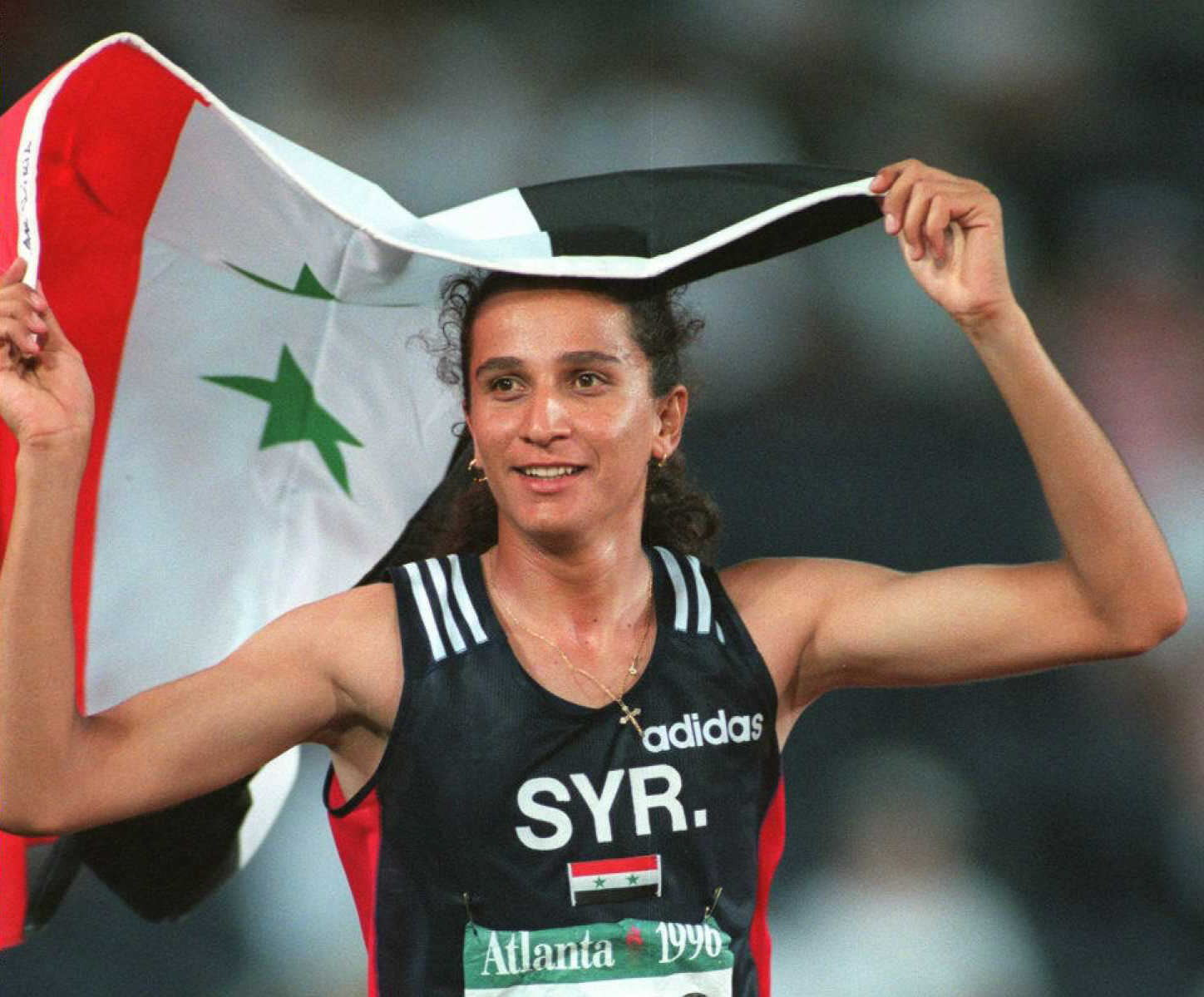 Ghada Shouaa remains as Syria's only Olympic champion ©Getty Images