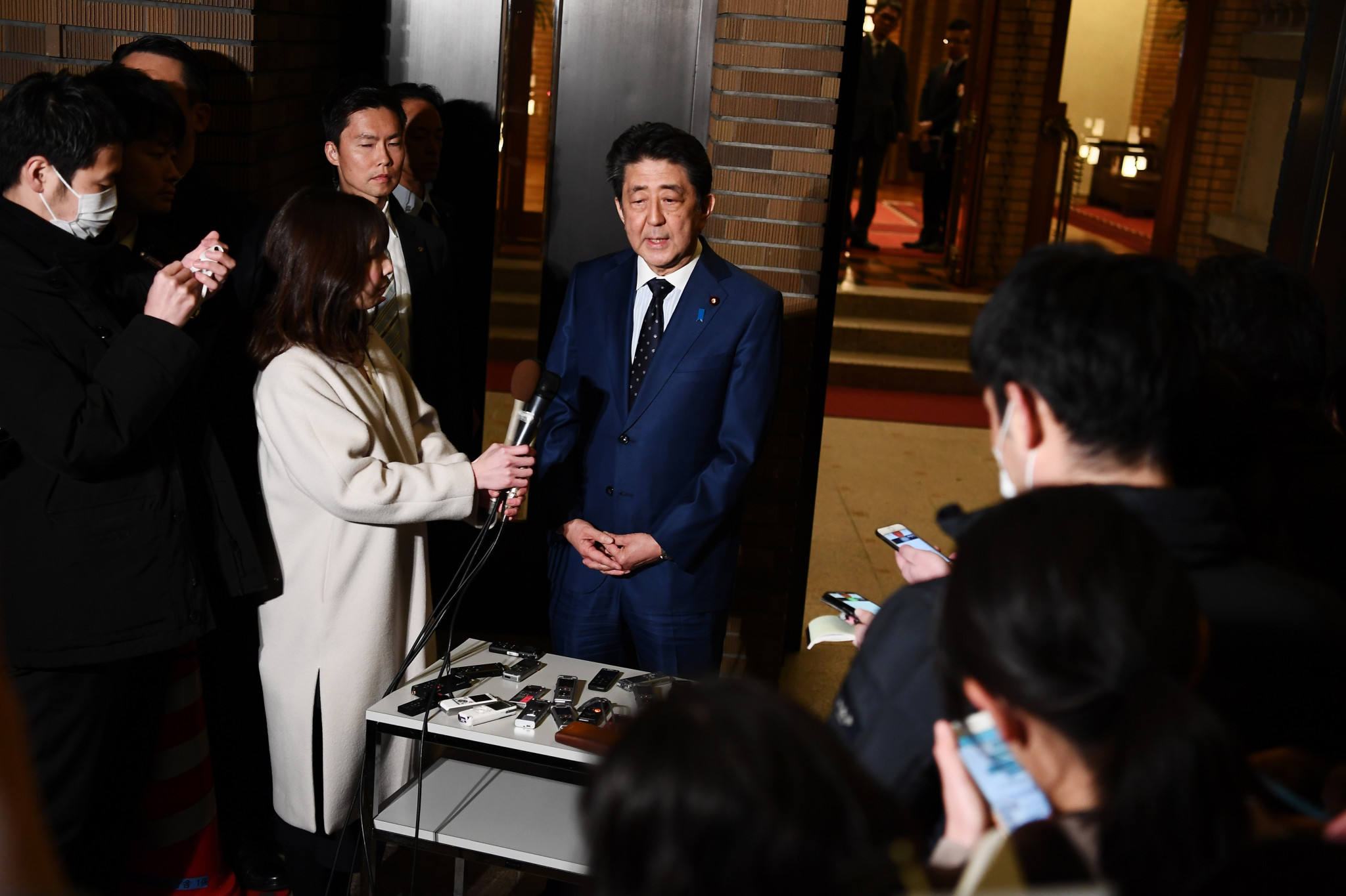 Shinzō Abe agreed to the postponement of Tokyo 2020 yesterday ©Getty Images