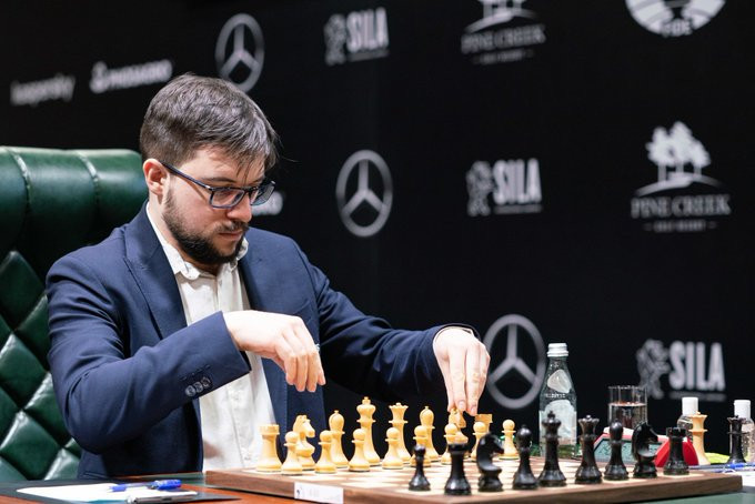 France's Maxime Vachier-Lagrave has moved to the top of the FIDE Candidates Tournament standings ©FIDE/Twitter