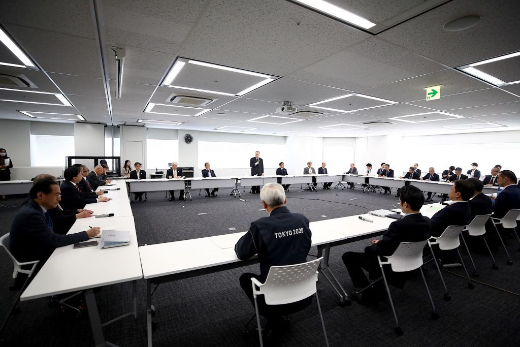 The new Tokyo 2020 taskforce met for the first time today ©Getty Images