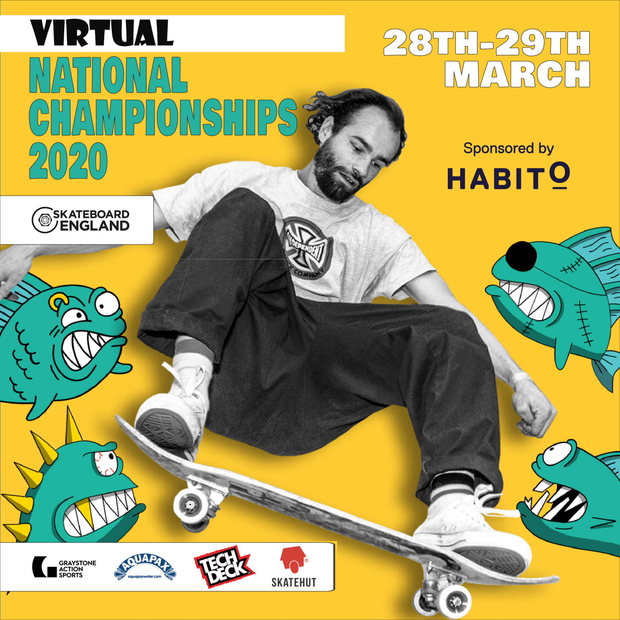 Skateboard England will host a virtual National Championships ©Skateboard England