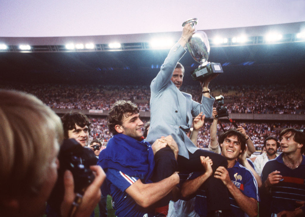 Michel Hidalgo guided France to the 1984 European Championship title ©Getty Images