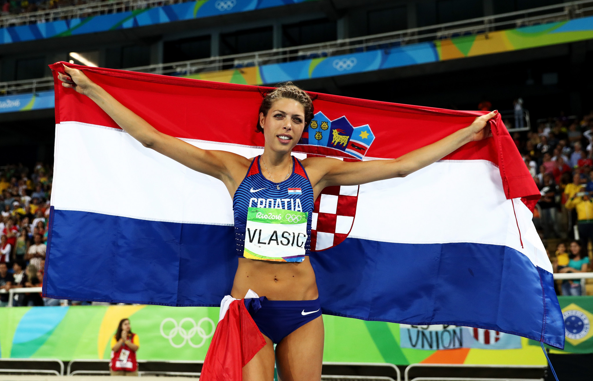Blanka Vlašić has called on athletes from across the world to donate to relief for Zagreb ©Getty Images