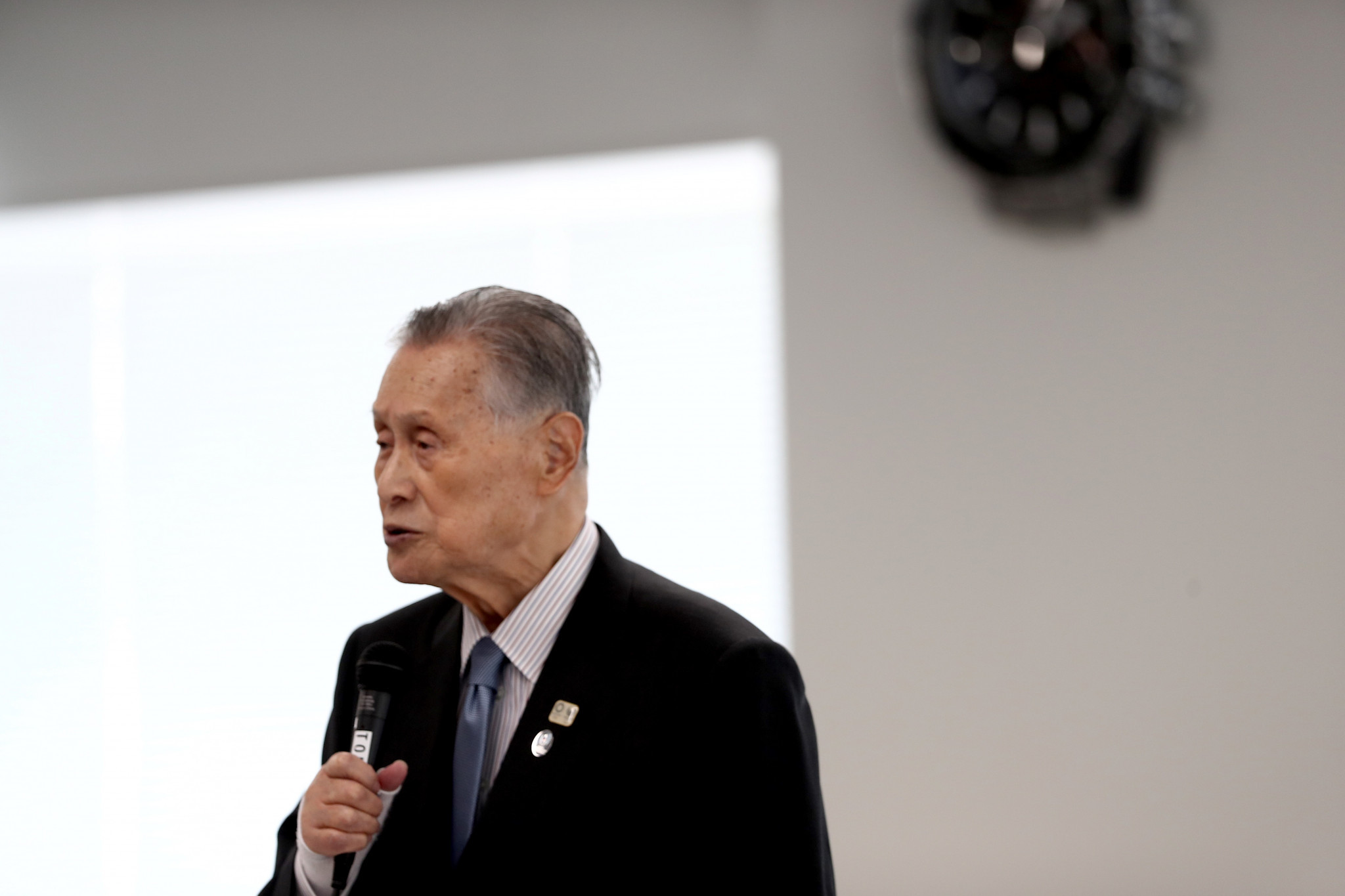 Yoshirō Mori has indicated the Games will be rescheduled for next summer in Japan ©Getty Images