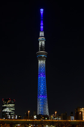 Tokyo Skytree goes blue as city records biggest increase in coronavirus cases