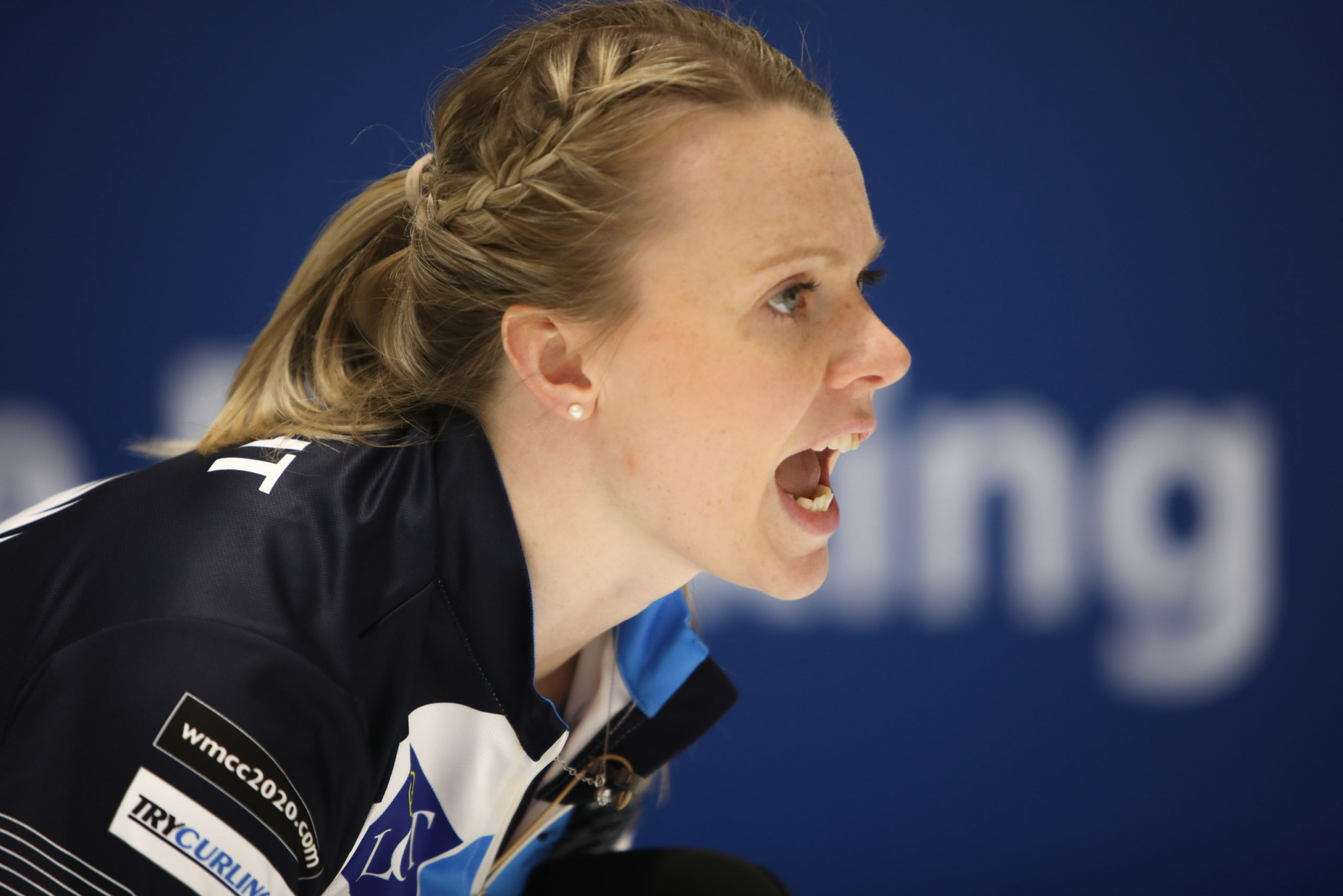 Vicky Wright has stopped training for curling to return as a nurse for the NHS in Scotland ©WCF/Richard Gray