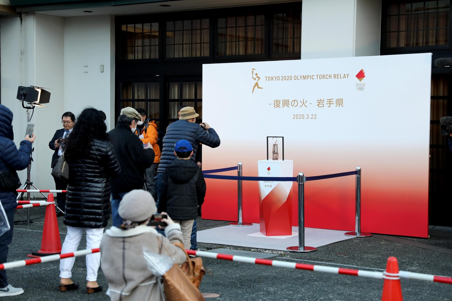 The Olympic Flame is being displayed in Tokyo next month following the postponement of the Tokyo 2020 Games ©Tokyo 2020