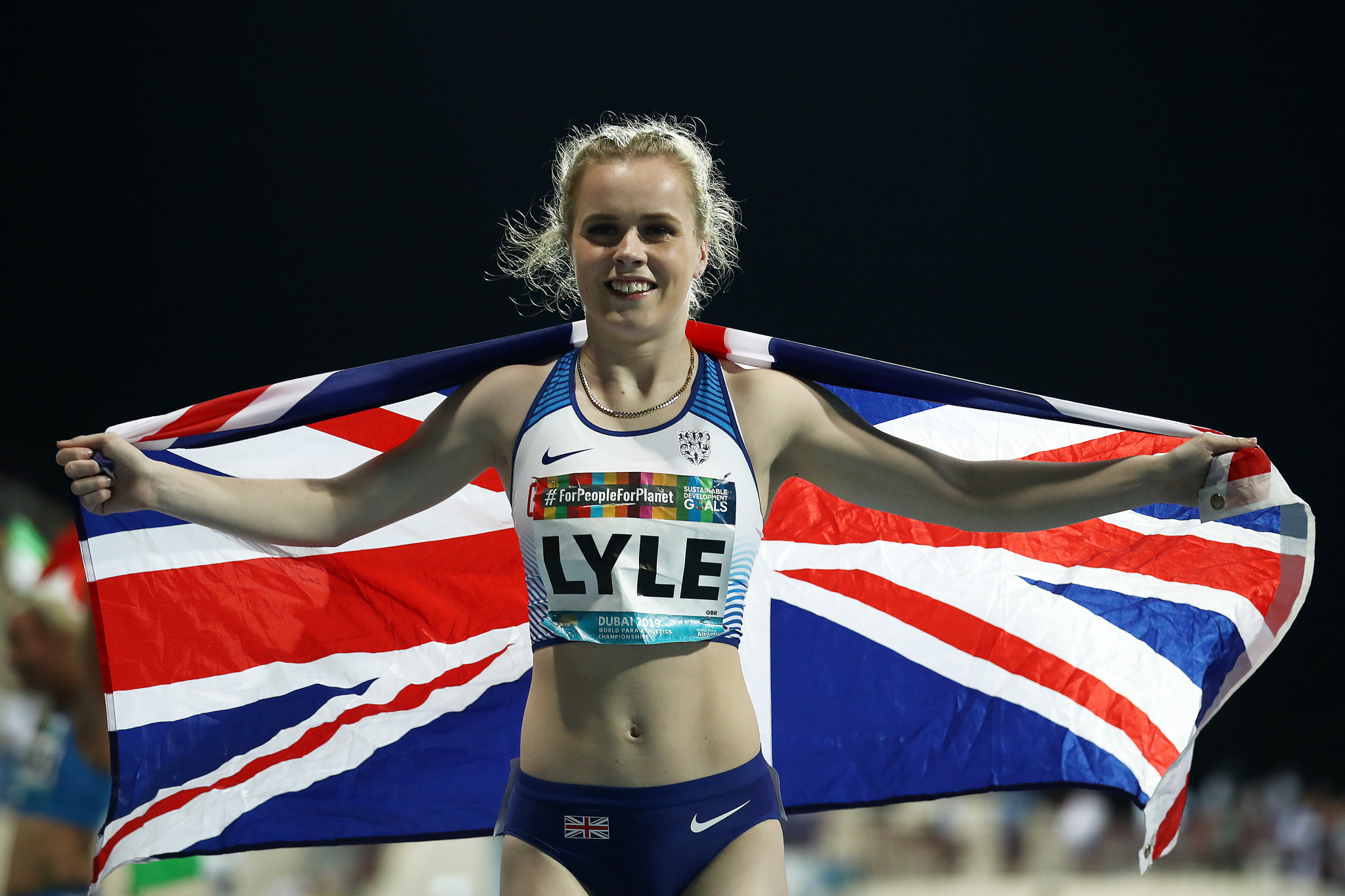 Maria Lyle is one of Britain's top cerebral palsy athletes ©Getty Images