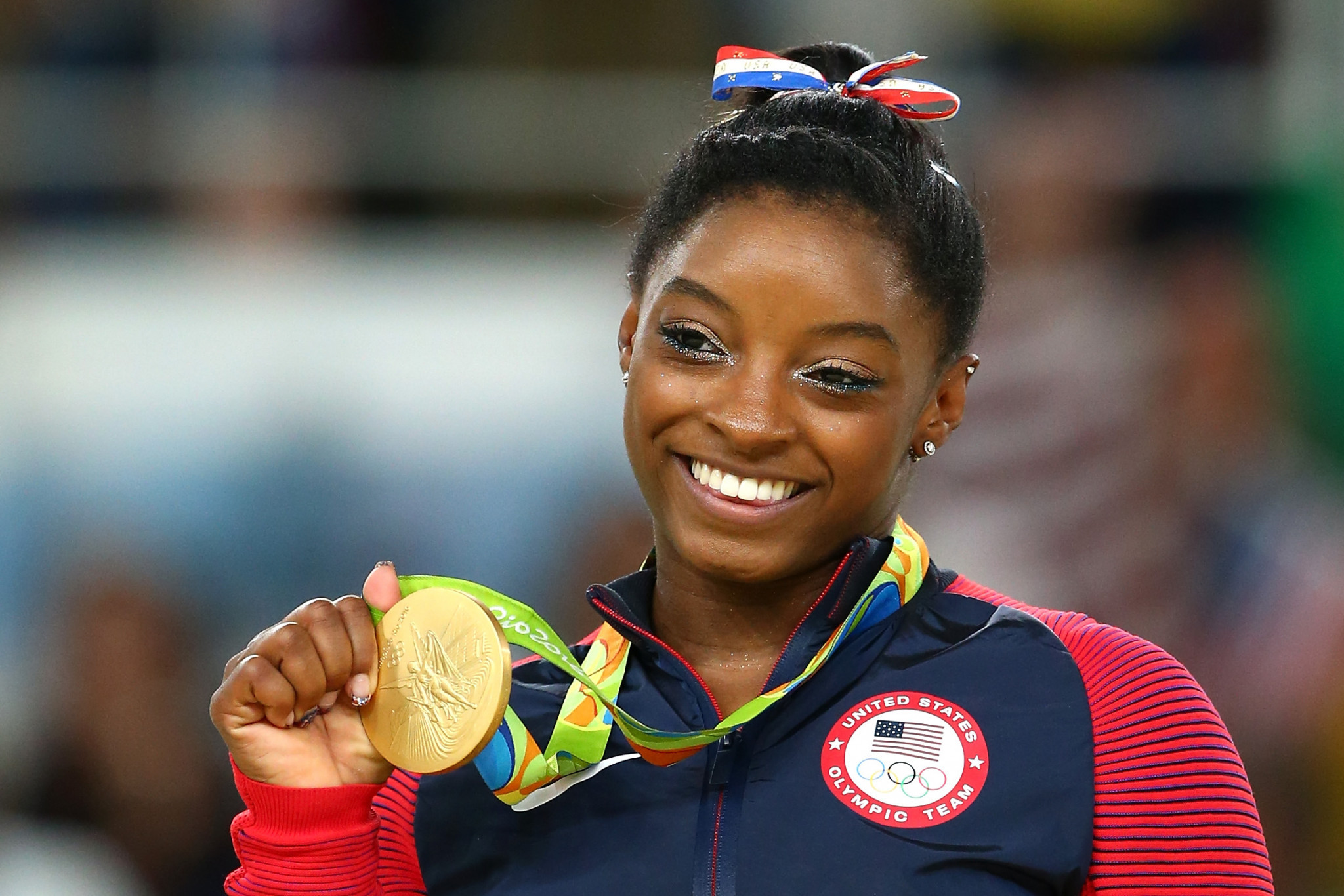 America's four-time Olympic champion Simone Biles is part of Team Visa ©Getty Images